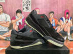 Jordan Black and Grey Low-Top Sneakers