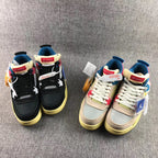 Union LA x Air Jordan 4 Off Noir Sneakers Black/Blue