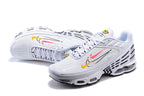 Nike Air Max Plus White Black Pink Sneakers