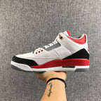 Jordan Air Jordan 3 White Red Black Sneakers