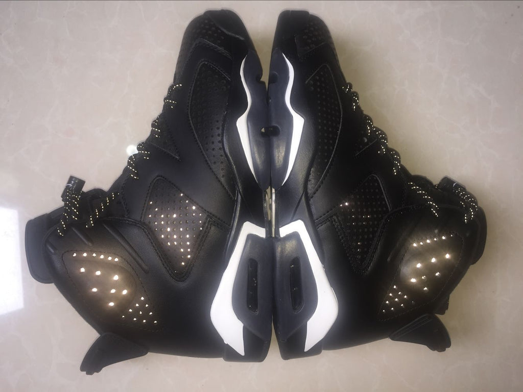 Jordan 6 Black Cat High-Top Sneakers