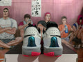 Nike ZoomX Basketball Shoes in White, Gray and Pink