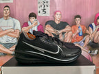 Nike GT Basketball Shoes Black Silver