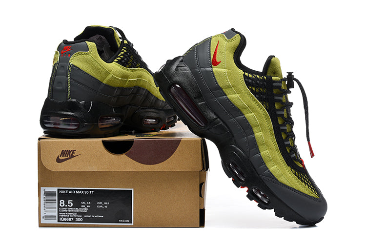 Nike Air Max 95 TT Sneakers, Green and Anthracite, 106687-300
