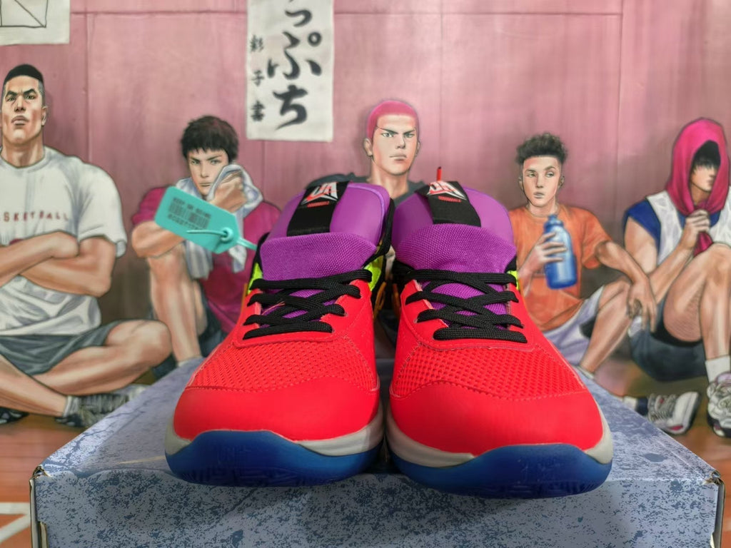 Nike All-Star Basketball Shoes Red Multicolor