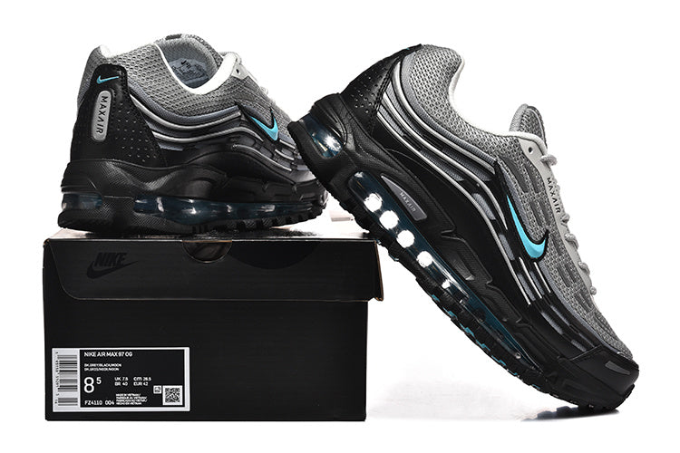 Nike Air Max 97 OG Grey Black Turquoise Sneakers