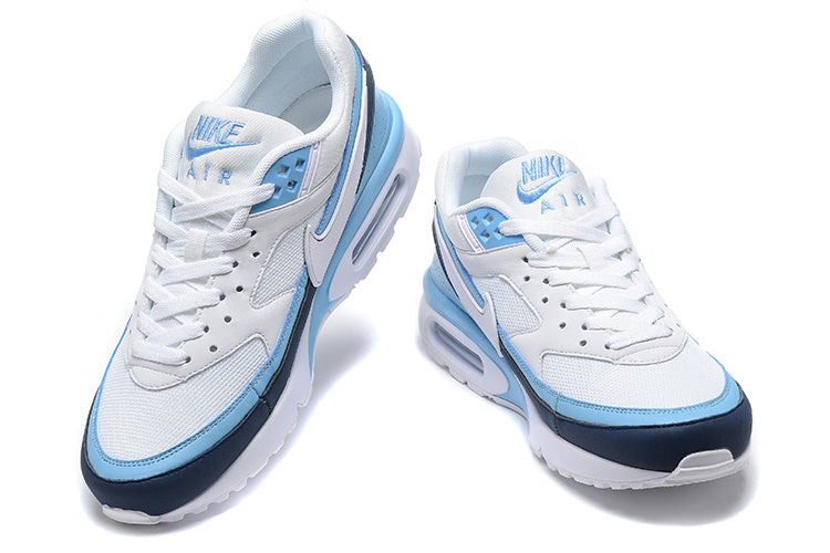 Nike Air Max Sneaker in White, Blue and Navy