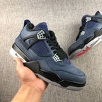 Jordan Air Jordan 4 Little Eminem Navy Sneakers
