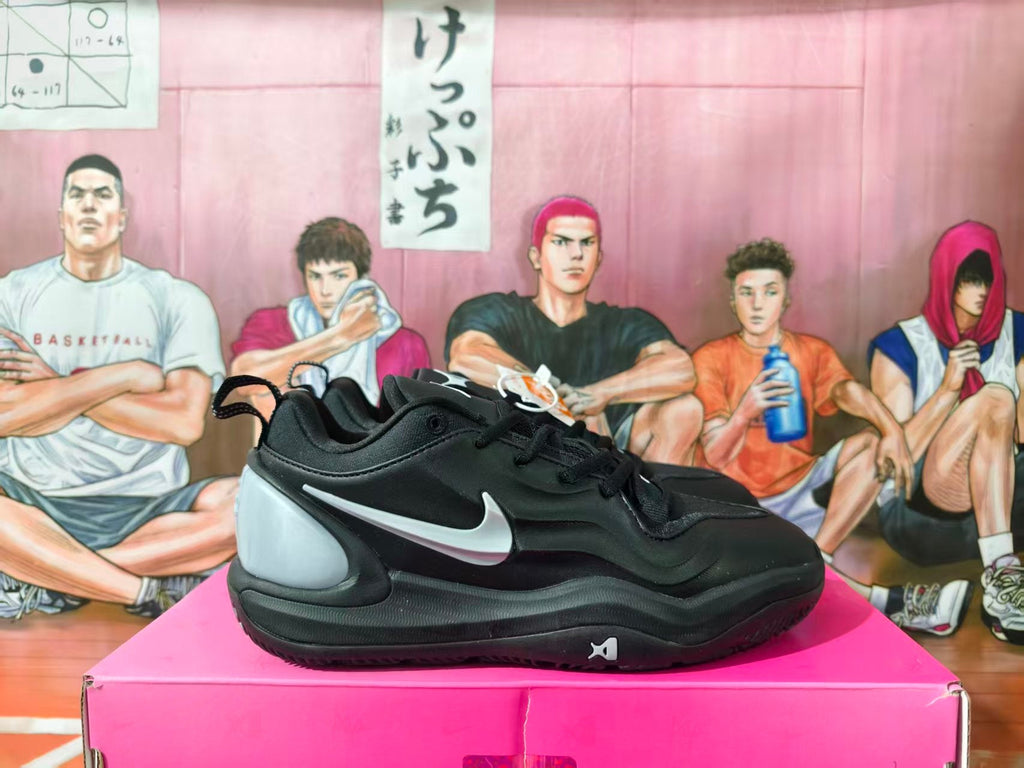 Nike A'One Black Basketball Shoes