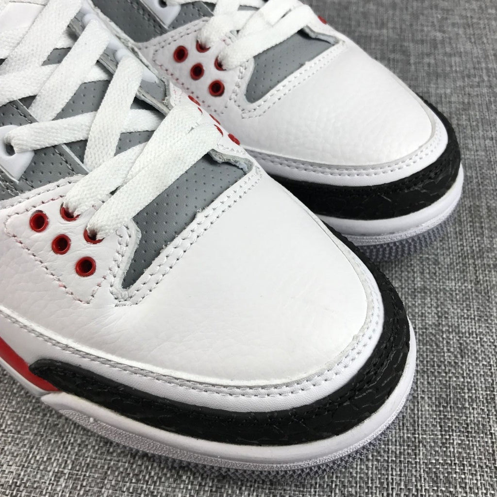 Jordan Air Jordan 3 White Red Black Sneakers