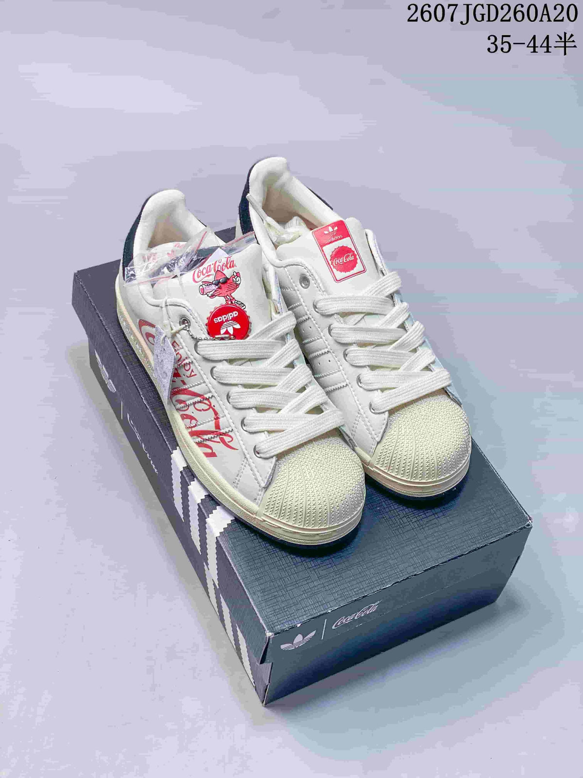 Adidas Superstar x Coca-Cola Low-Top Sneakers White KH6892