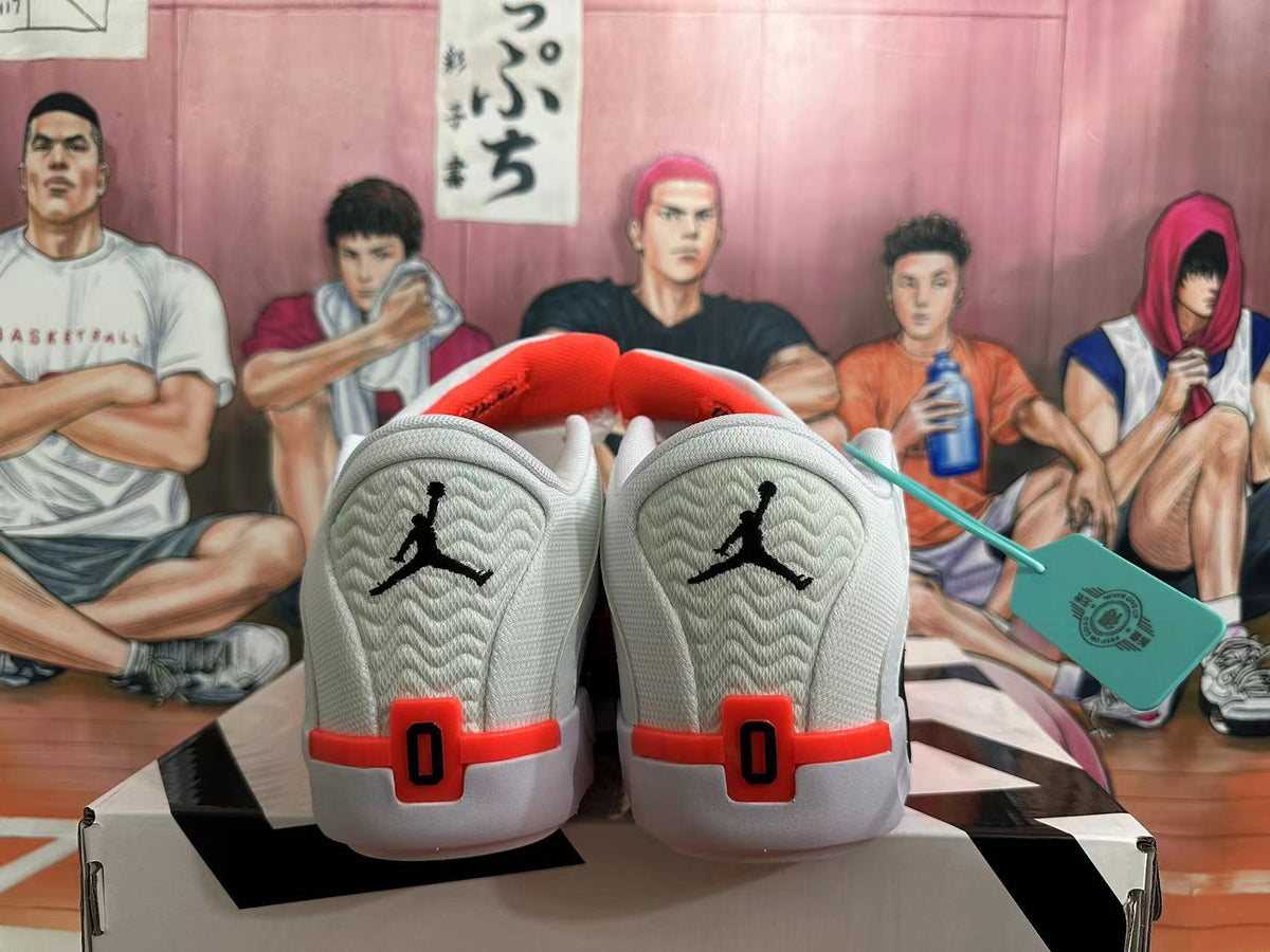 Jordan Luka 2 Basketball Shoes White Black Red