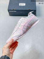 Onitsuka Tiger Floral Low-Top Sneakers Pink JD295A25