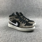 Air Jordan 1 Mid SE GS Leopard Sneakers BQ6931-021