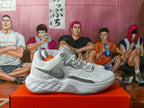 Nike White and Grey Sneakers