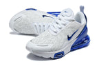 Nike Air Max 270 Premium White and Blue Sneakers