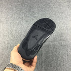 Jordan Air Jordan 4 Black High-Top Sneakers