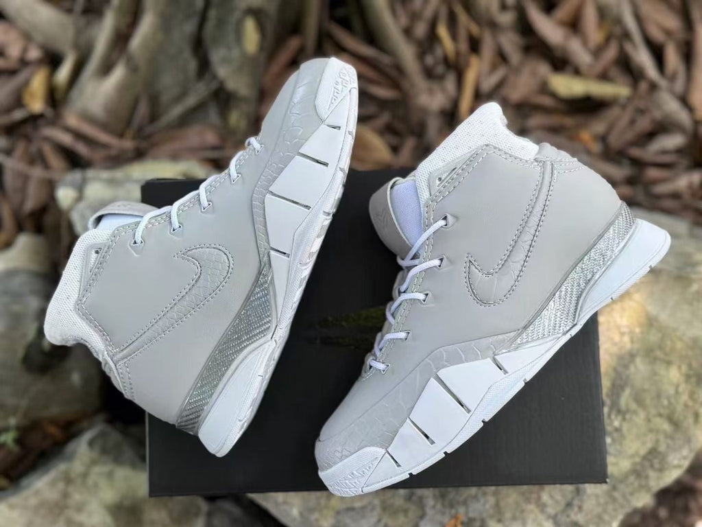 Nike Kobe 1 FTB Basketball Shoes in Grey