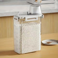 Airtight Food Storage Containers with Lids – Leakproof Kitchen Organizer for Grains, Nuts, Flour & Rice – Portable Sealed Canister Set for Pantry & Kitchen