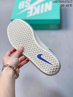 Nike SB Force 58 White Grey Blue Sneakers
