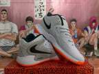 Nike Basketball Sneakers White Black Orange