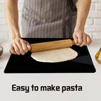 Large Black Cutting Board with Lip High Toughness Kitchen