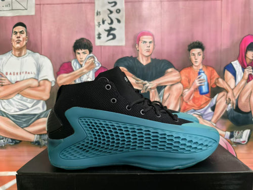 Adidas Basketball Shoes in Black and Teal