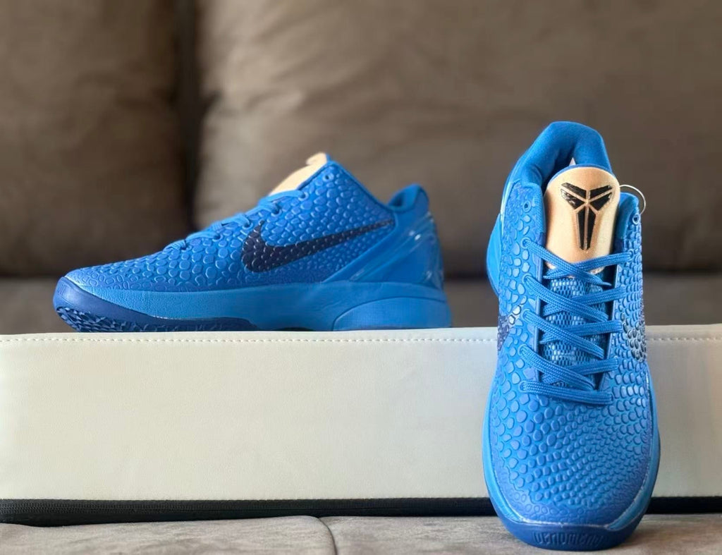 Nike Kobe 6 Basketball Shoes in Blue