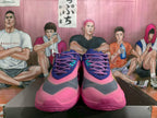 Nike Basketball Shoes Pink and Blue