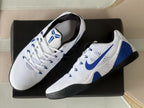 Nike Kobe 9 Duke PE Basketball Sneakers White Blue