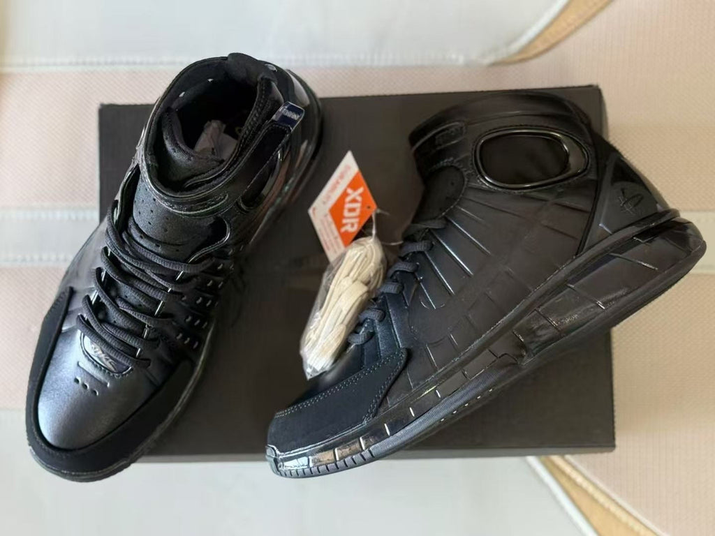 Nike Air Zoom Huarache 2K4 Black Basketball Shoes