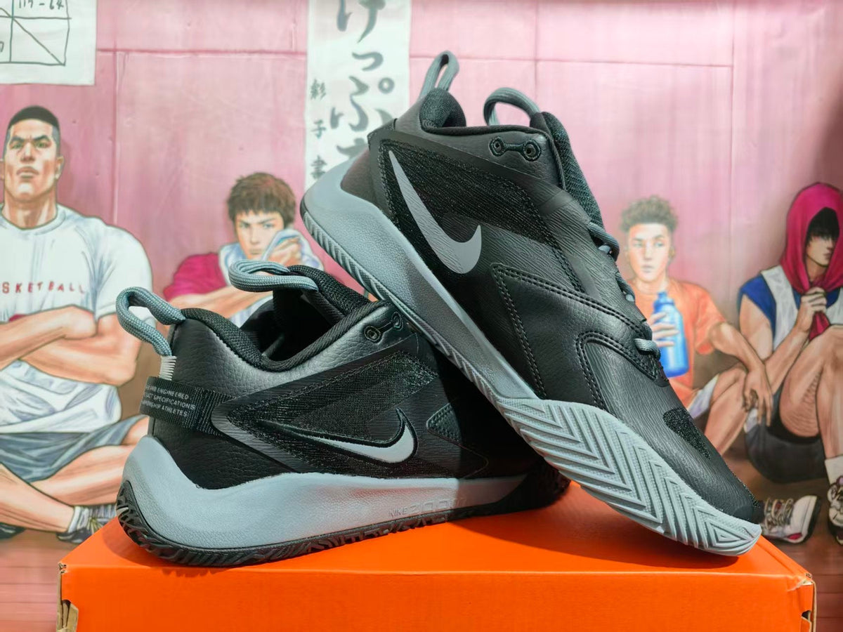 Nike Basketball Shoes Black and Grey