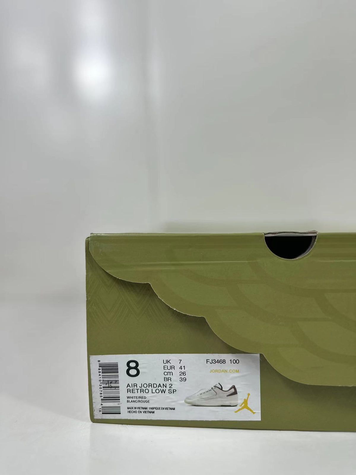 Jordan Air Jordan 2 Low CNY White/Red Sneakers FJ3468-100