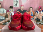 Dark Red Basketball Sneakers, EU 40-46