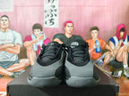 Jordan Black Grey Basketball Sneakers