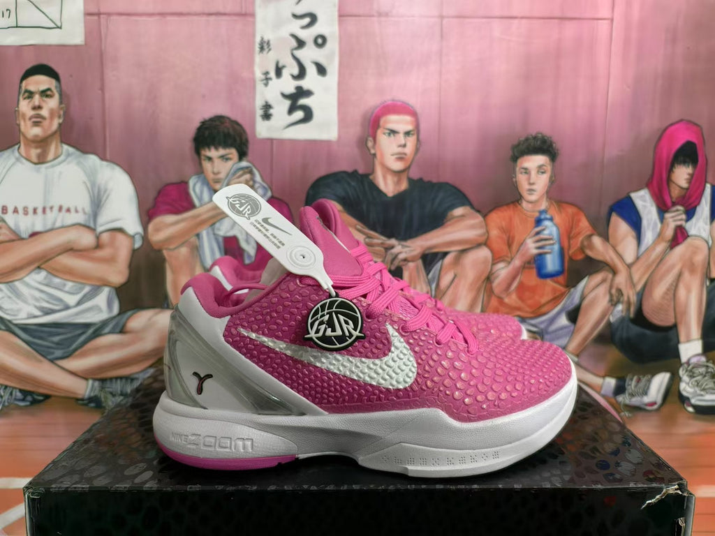 Nike Basketball Sneakers Pink and White