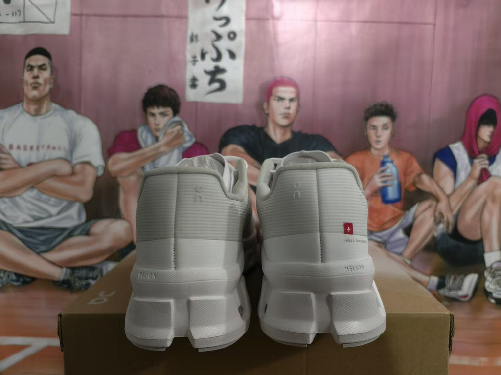 On White CloudTec Sneakers