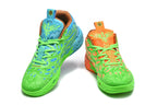 Puma M.E.L.O. 878-18 Blue Orange Green Sneakers