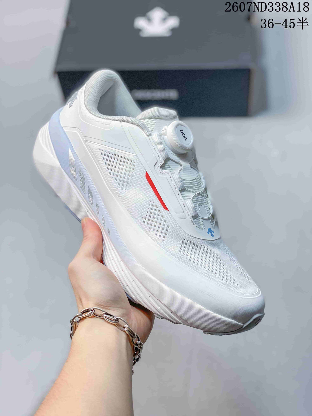 Descente D.F. Wire 3.0 White Sneakers 2607ND338A18