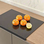 Large Black Cutting Board with Lip High Toughness Kitchen