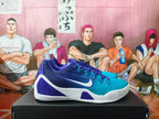 Nike Basketball Sneakers Purple Blue