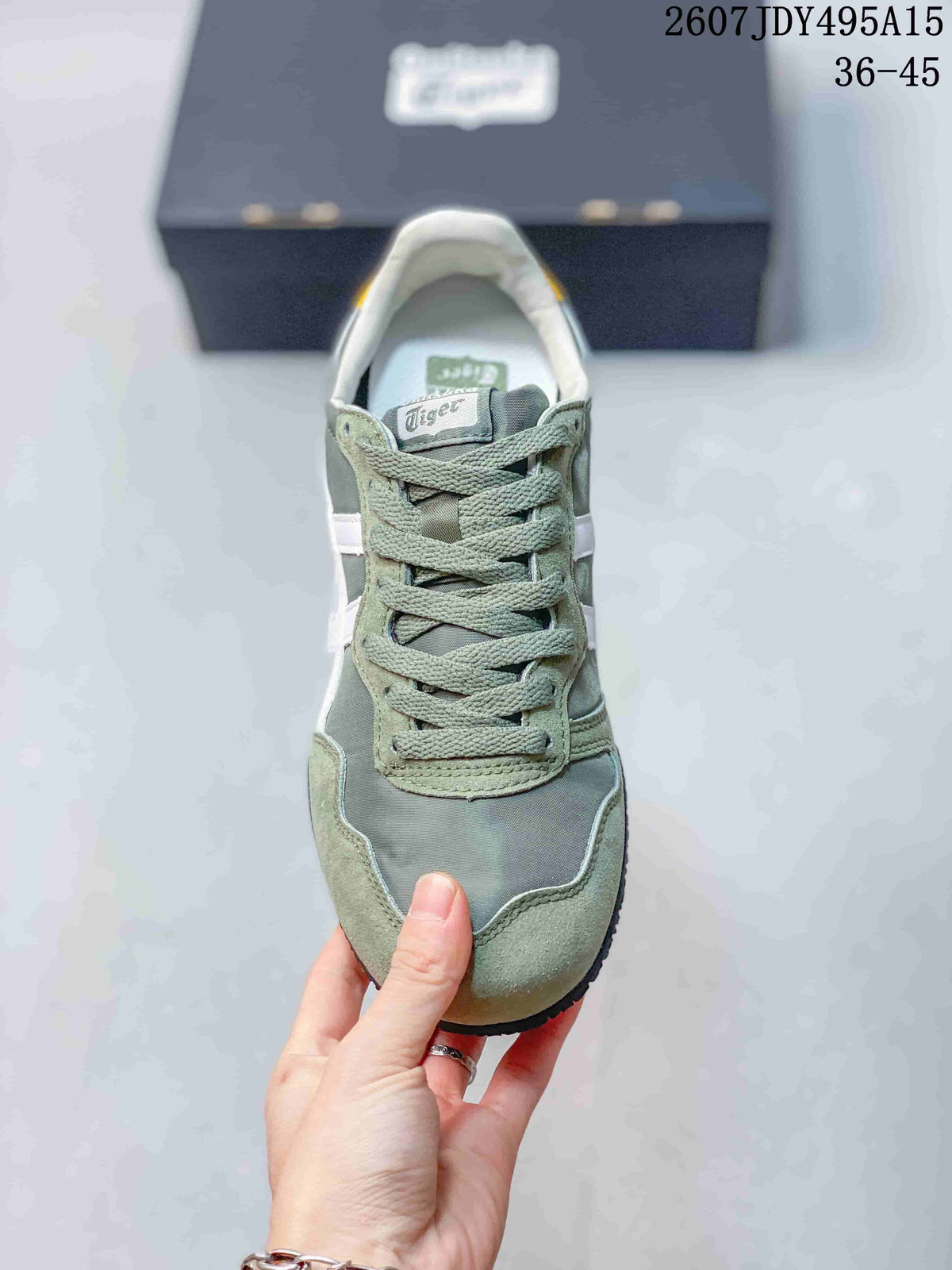 Onitsuka Tiger Serrano Sneakers Green White 2607JDY495A15