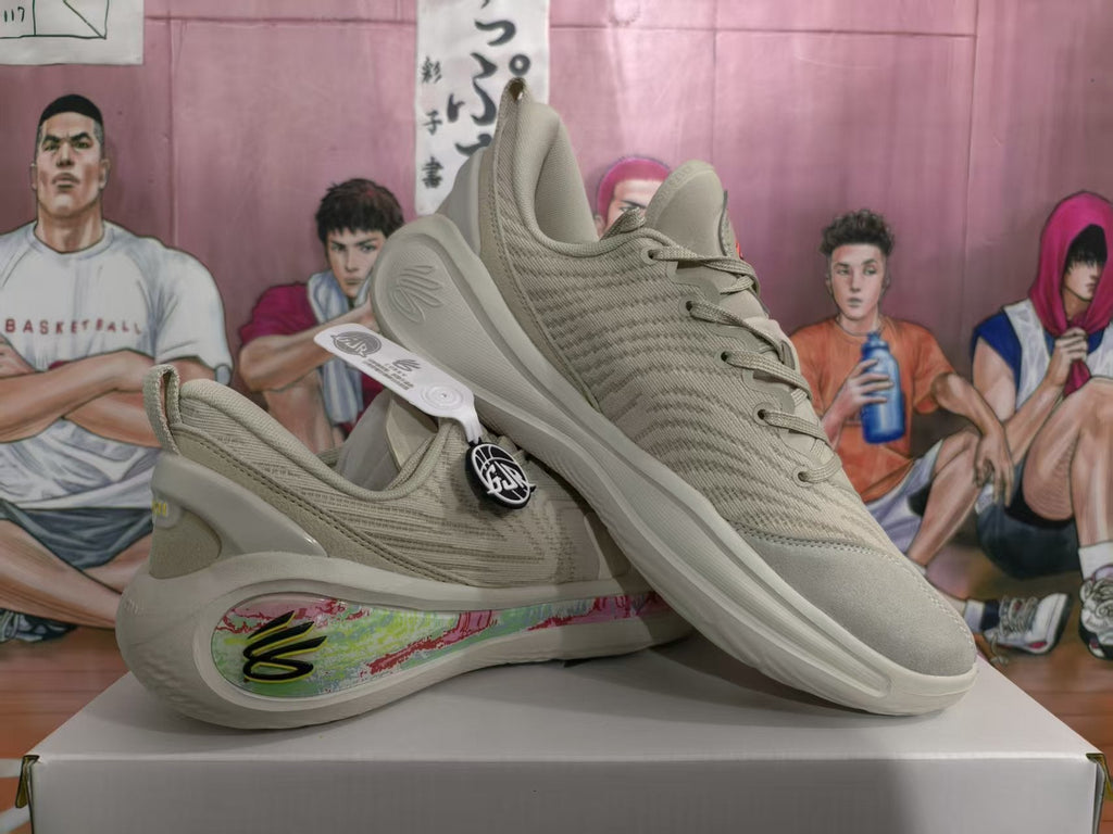 Floral X-Flow Sneakers in Beige