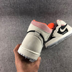 Jordan Air Jordan 1 High OG Gray Black Pink Sneakers 555088-018