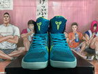 Nike Kobe 9 Elite High Basketball Shoes Blue Volt