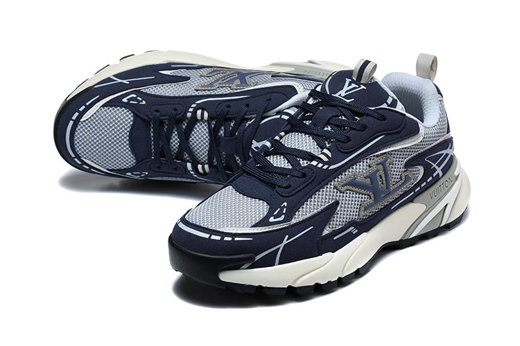 Louis Vuitton LV Trail Sneakers in Navy and Grey