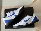 Nike Kobe 9 Duke PE Basketball Sneakers White Blue