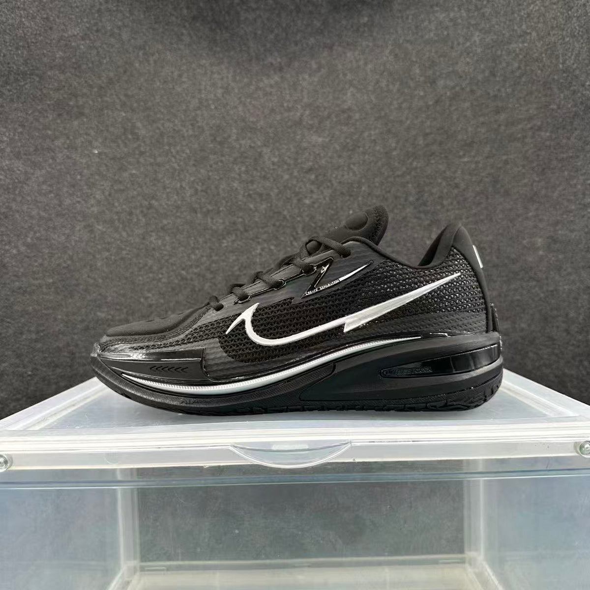 Nike Black Silver Basketball Sneakers