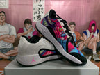 Jordan White Multicolor Cushlon Basketball Sneakers