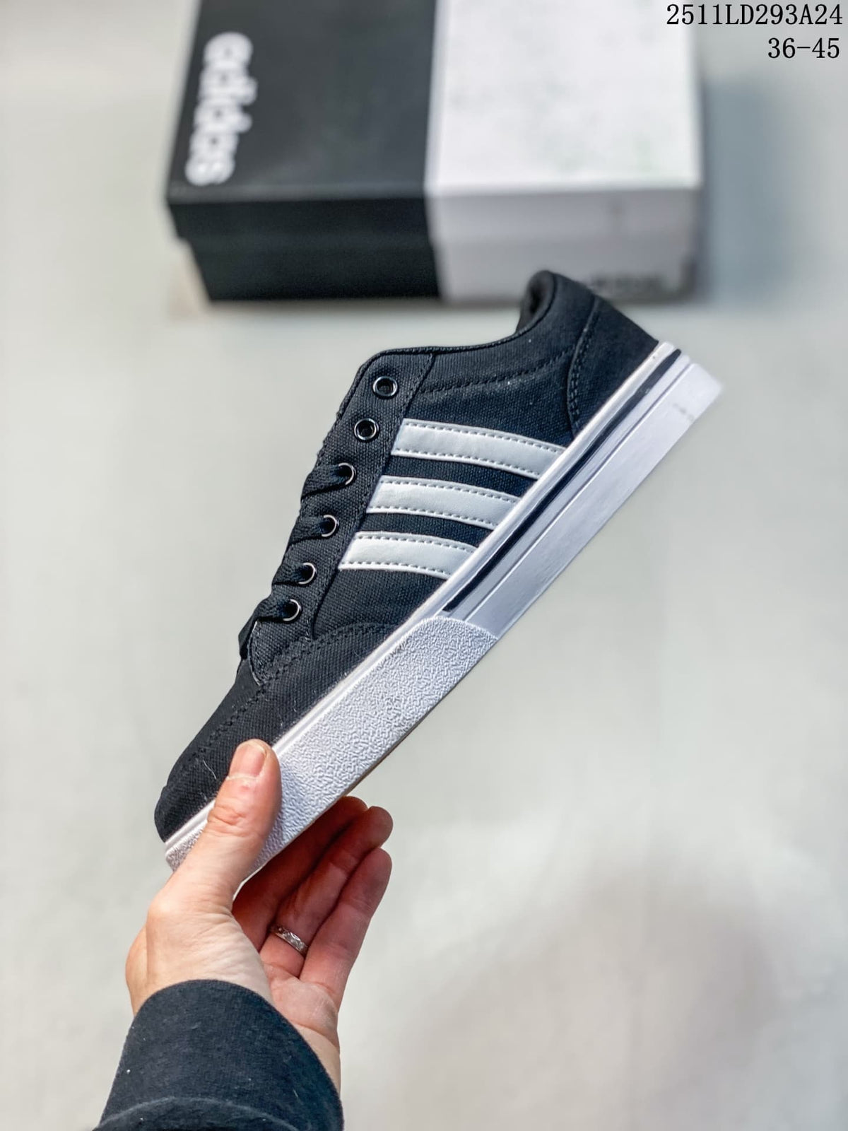 adidas GVP Canvas STR Sneakers Black White B23999